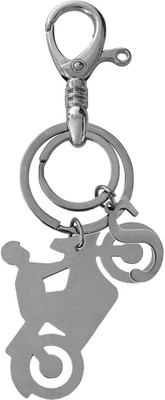 Shiv Jagdamba Personalized Automotive Yamaha With Alphabet S Keyring Keychain LCKShiv007 Key Chain