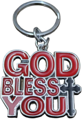 MOREL GOD BLESS YOU KEYCHAIN Key Chain