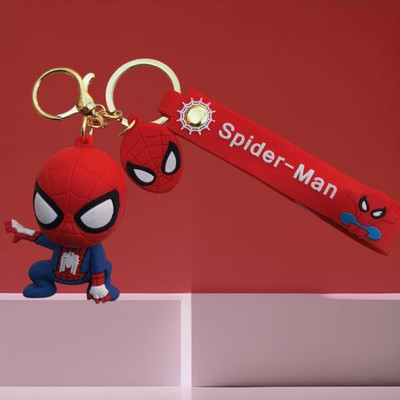 BRAJKART Spider Man fighter 3D keychains for bikes with cars and home keychains Key Chain