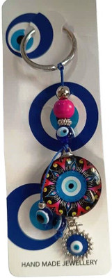 NICELIFE COLLECTIONS Evil Eye Keychain protect negative energy buri nazar Key Chain