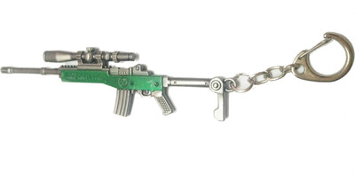 gtrp keychain-Metal soldier Gun PUBG G Key Chain