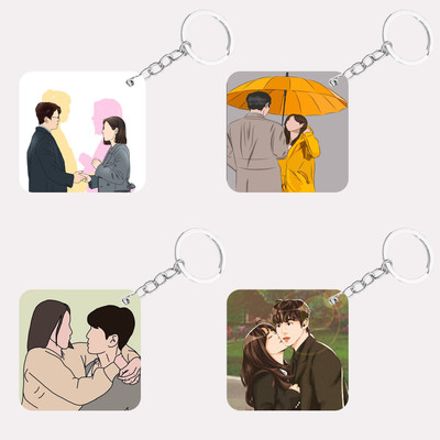 GS STUDIO Business proposal k-drama-keychains for k-drama Lovers & smooth and shining Key Chain