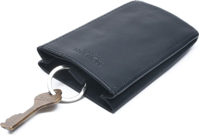 Monash London Genuine Leather Key Pouch Key Chain