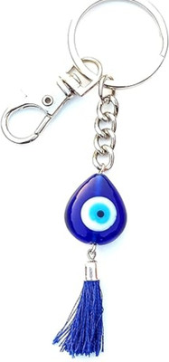 Shilpmart Cone Shape Evil Eye Keychain Key Ring for Women Men Key Chain