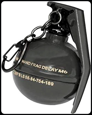 gtrp Top_Pubg Grenade Key Chain