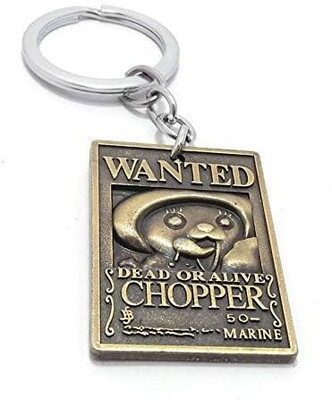 Funfob One Piece Monkey D Luffy Chopper Keychain Metal (Chopper Metal Keychain) Key Chain