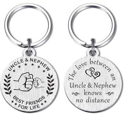 M Men Style To My Uncle Aunt and Nephew Niece Best Friend for Life Key Chains SKey2024102 Key Chain
