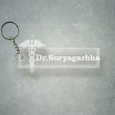 SY Gifts Doctor Logo Desigh With Suryagarbha Name Key Chain