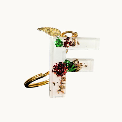 ADW CRAFT'S New Stylish Key Chain WHITE-KYCH-F Key Chain