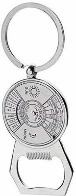 BBG NEW_50 years calendar and bottle opener keychain for men and woman Key Chain