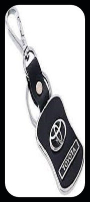 gtrp Trendy-Key Chain Key Ring Compatible with Toyota Scooter & Bikes- Black Key Chain