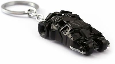 ABEL Batman Metal Moving Car Keychain for Bike Car Key Chain