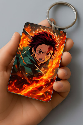 Mj trades Demon Anime Keychain Pack Of 2 Key Chain