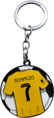 mik RONALDO 7 FOOTBAL IDOL PLAYER SPINNER Key Chain