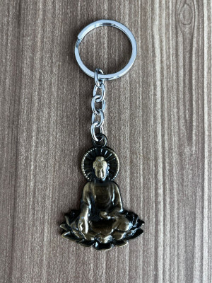 BLESSINGS Buddha Gold Metal Key Chain