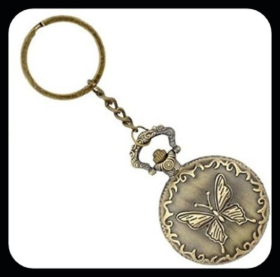gtrp Trendy-Pocket Watch Anchor Metal Key Chain