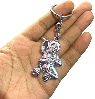 BBG NEW_Lord Bajrang Bali Hanuman Keychain Car Bike Keyring Key Chain Key Chain