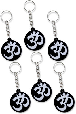 AMANVANI OM Keychain Hindu Lord God Keychain For Girls and Boys Return Gift Kids Key Chain