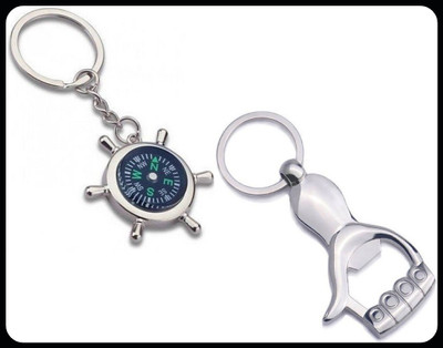 gtrp Trendy-Compass Handshape Bottle Opener Keyholder Keychain Keyring Key Chain