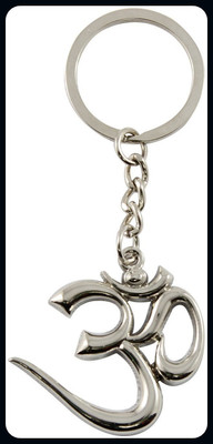 Meeko.com OM Stainless Steel Design Metallic Key Ring 01-A Key Chain