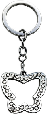 swagtreg Butterfly Shape Photo Frame Keychain with Lobster Hook – Cute & Elegant Gift Key Chain