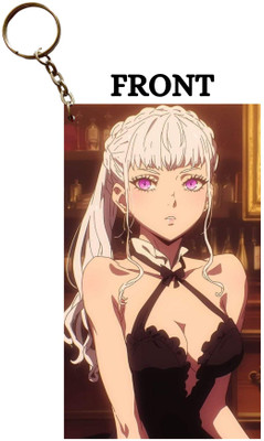 Hariyaali Enterprises LLP Black Clover NOELLE SILVA AT A PARTY OF NOBELS Anime Key Chain