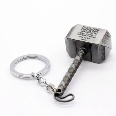 BBG NEW_THOR Hammer Bike Keyring For Royal Bikes & Cars Key Chain