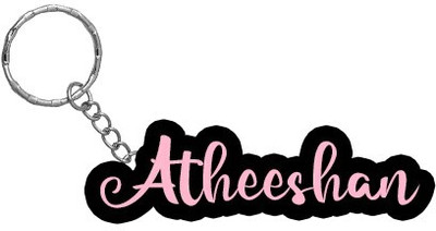 SY Gifts BPK Atheeshan Name Keychain Key Chain