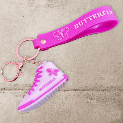 NSV Multi Design 3D Butterfly Shoes Keychain | Men Women Keychain Key Chain