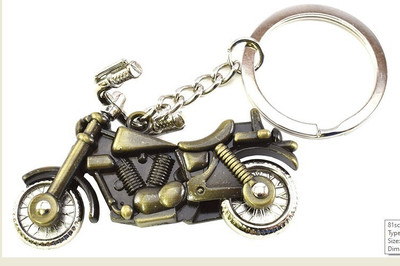 ABEL BIKE METAL GOLDEN Keychain &KEYRING Key Chain