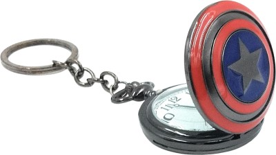 Key Era Ghandhi Pocket Watch Captain America Key Chain