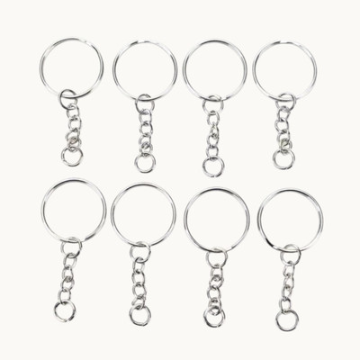 ADW CRAFT'S New Stylish Key Chain SLVR-REG14-PC100 Key Chain