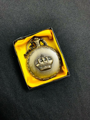 GKM Kings Crown Theme high quality design pocket watch keychain Key Chain