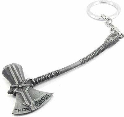 gtrp Avengers-Infinity-War-Thor-Axe-Silver-Colour-Keychain Key Chain