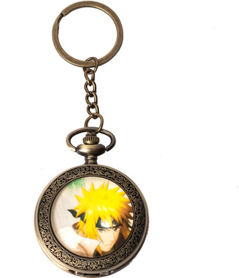 RainSound Naruto Face Pocket watch Key Chain