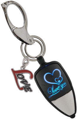 SHOKY LOOKS Colorful Love U Light With Love Locking Lock Perfect For Gifting Key Chain