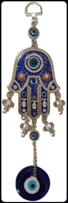 BBG BBG_Double Hamsa Hand Evil Eye Keychain-A Key Chain