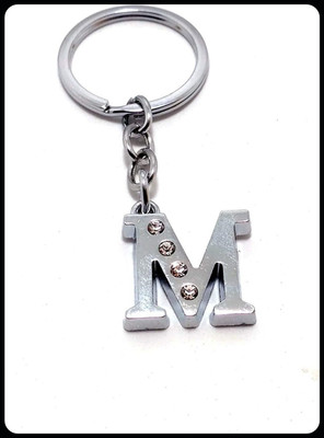 gtrp Trendy-Alphabet Letter Logo Metal Keychain | Keyring | Key Ring | Key Chain Key Chain