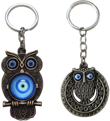 PEARLISH Premium Quality Evil Eye Keychain (Combo of 2) Key Chain