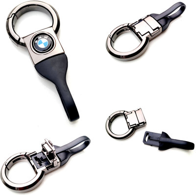 ADOREAL B-M-W KEYCHAIN AND KEYRING LEATHER BELT METALLIC 2025 EDITION Key Chain