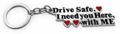 Meeko.com Keychain-Drive Safe Metal Keychain for Gifting, Purpose Used for Bike Key Chain