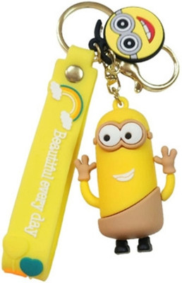 PEARLISH Minion 3D Premium Quality Keychain Key Chain