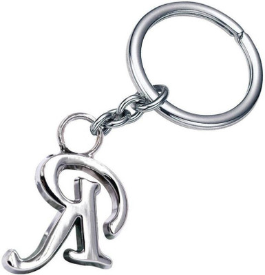 gtrp key Chain-Alphabet Letter R Metal Special Gift Metal Key Chain Key Chain