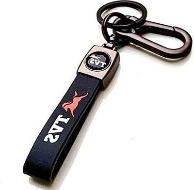 gtrp key Chain-TVS Leather Hook new Metal Keyring For Bike Jupiter Key Chain
