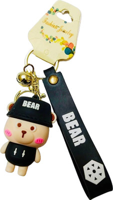 GKM Panda Teddy Bear Key Chain for Girls and Boys Key Chain