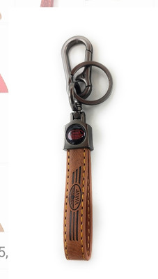 Jdp Novelty Get Any Random Color of this Premium Leather Metal Hook Keychain J-a-w-a Key Chain