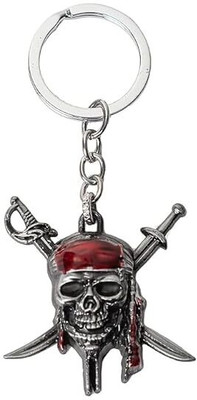 MAG BEE Pirates of Caribbean Skull Keychain Key Chain