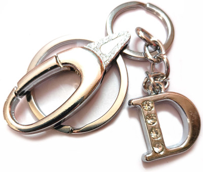 ShopTop Letter 'D' keychain with hook Key Chain
