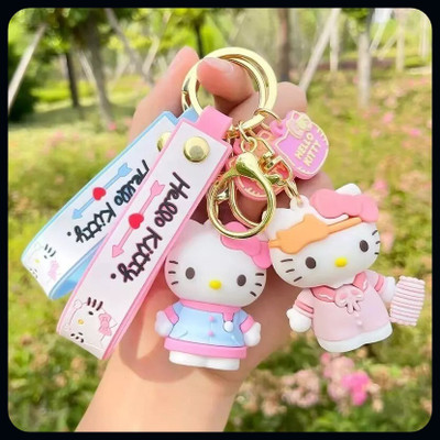 BBG BBG_Cute 3D Hello Kitty Keychain For Girls & Boys-A Key Chain