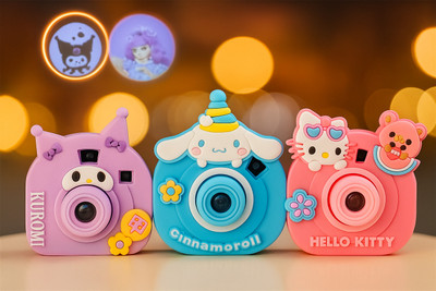 INK SPOT Kuromi Kids Mini Digital Camera | Cute Cartoon Toy Camera for Girls Key Chain